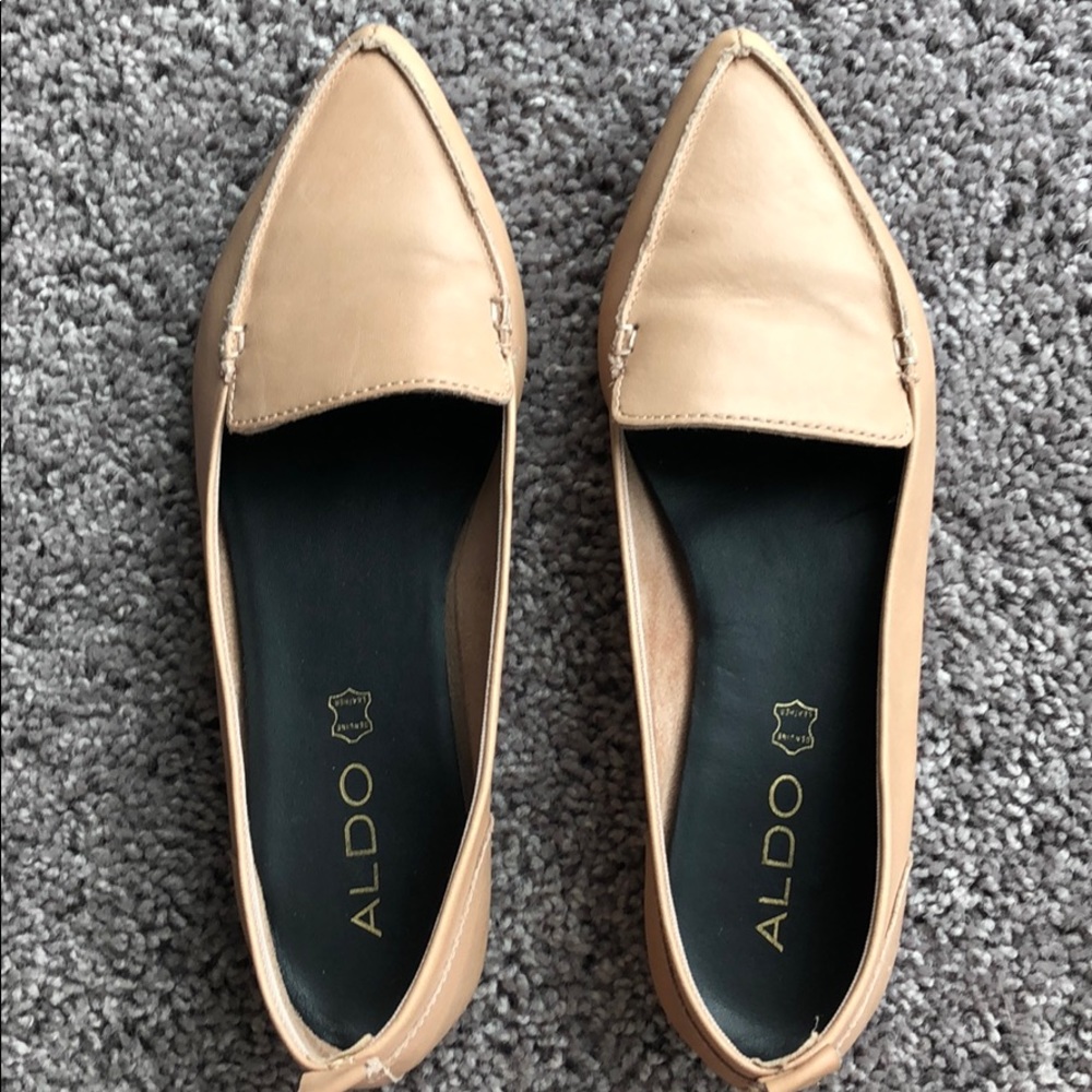 Aldo leather loafer